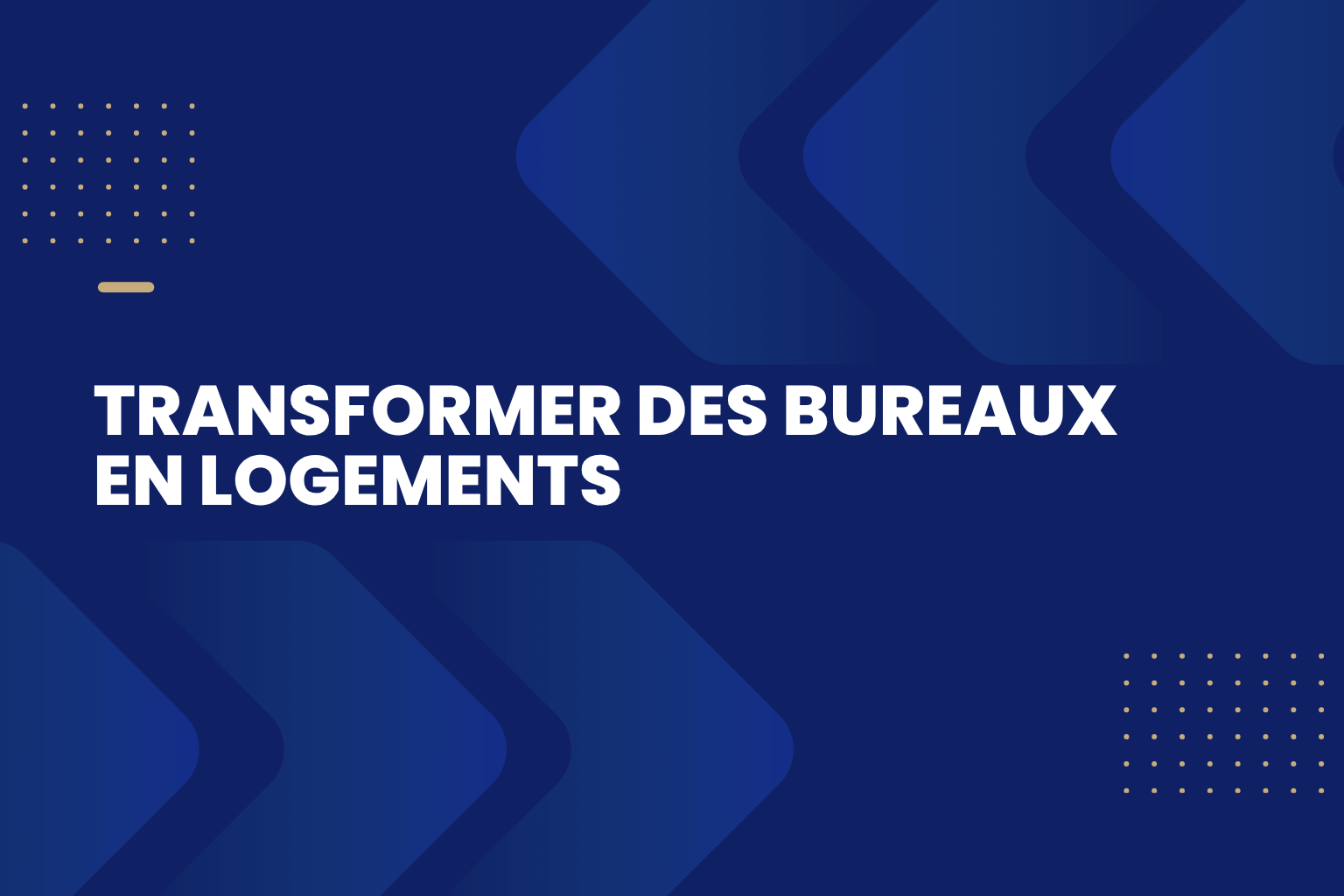 transformer des bureaux en logements